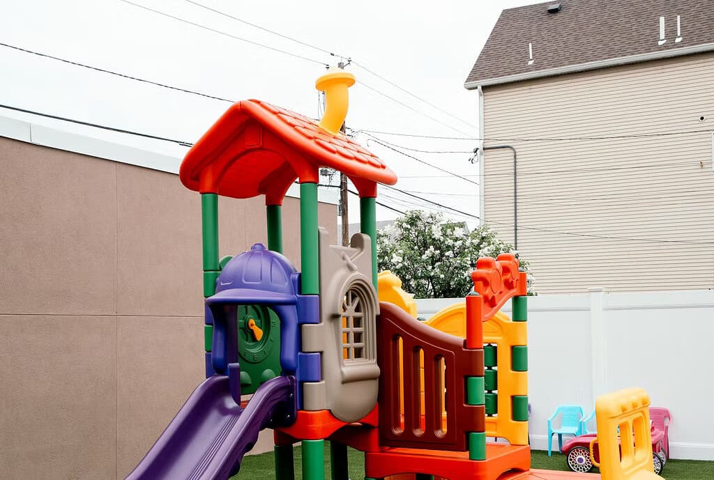 Outdoor community space at The Great Learning Center